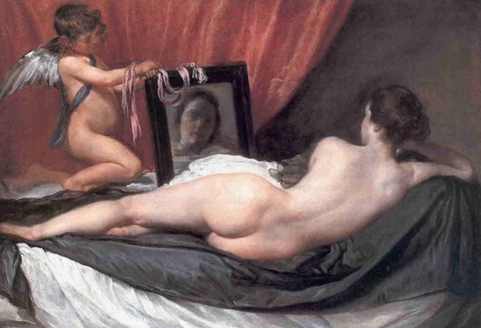 Diego Velazquez, Venere allo specchio, 1644