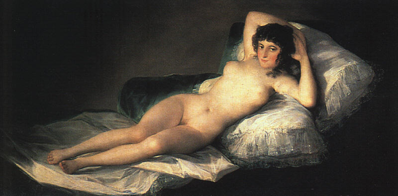 Francisco Goya, La maja desnuda, c.a 1795